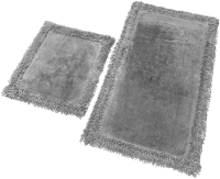 Набор ковриков для ванной и туалета Karven K.M.Duz / KV 425 (Gri/серый) - 