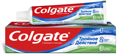 Зубная паста Colgate Тройное действие (50мл)
