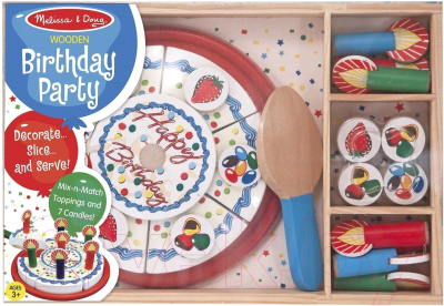 

Развивающая игрушка Melissa & Doug, День рождения / 10511
