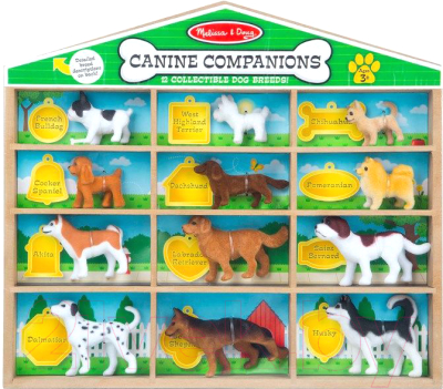 

Развивающая игрушка Melissa & Doug, Набор собак / 19404