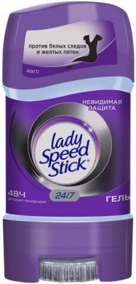 Антиперспирант-стик Lady Speed Stick Невидимая защита 24/7 (65г)