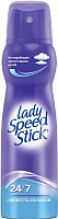 Дезодорант-спрей Lady Speed Stick Свежесть облаков 24/7 (150мл) - 