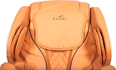Массажное кресло Casada BetaSonic 2 / CMS-536-H (оранжевый/бежевый)