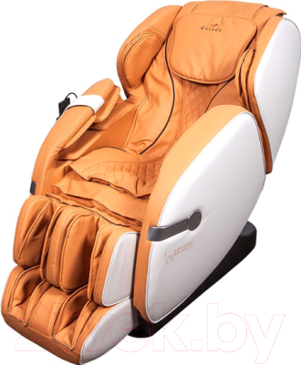 Массажное кресло Casada BetaSonic 2 / CMS-536-H (оранжевый/бежевый)