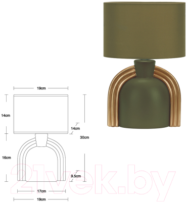 Прикроватная лампа Rivoli Bella 7068-502