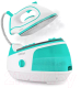 Миниатюра изображения товара Утюг с парогенератором Kitfort KT-9120-3 (белый/бирюзовый)