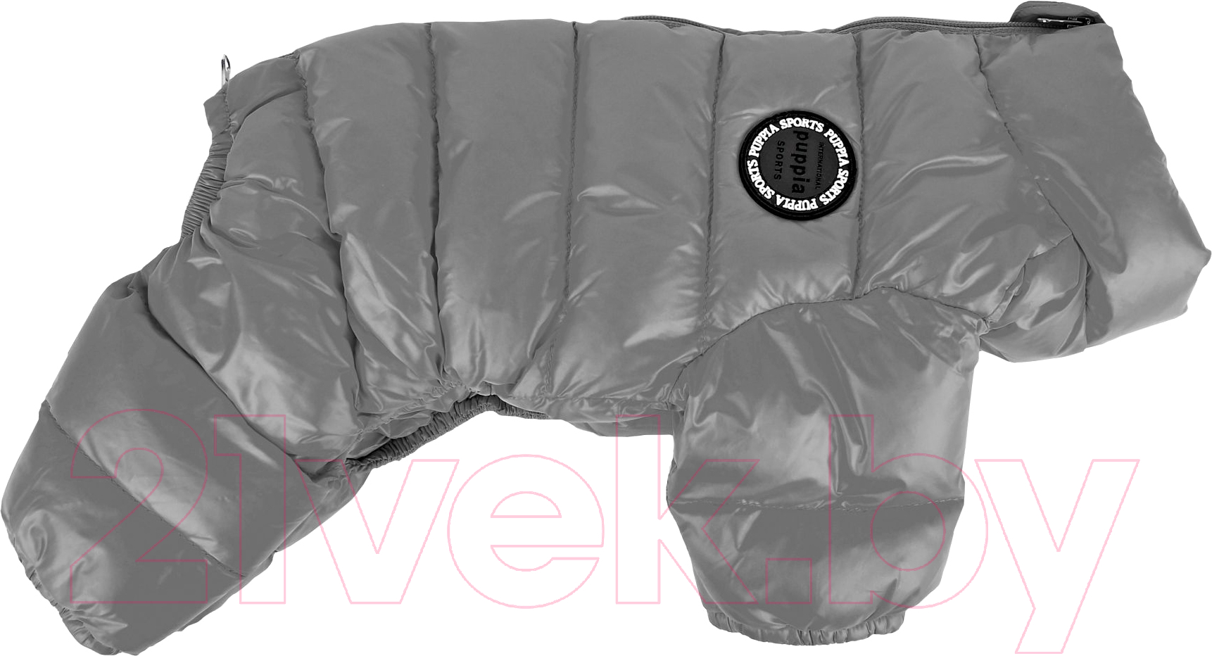 Комбинезон для животных Puppia Jumpesuit А / PAPD-JM1672-GY-M (серый) — фото 2