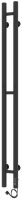 Полотенцесушитель электрический Laris Прайм ЧКЧ Дуэт Круг 80x1200 (черный муар, правый) - 