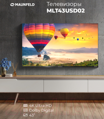 Телевизор Maunfeld MLT43USD02