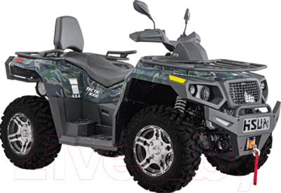 Квадроцикл Hisun Limited HS1000ATV (зеленый камуфляж)