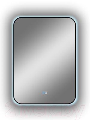 Зеркало Континент Torry Black Led 50x70 (подсветкой, бесконтактным сенсором, антизапотевания)