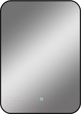 Зеркало Континент Torry Black Led 50x70 (подсветкой, бесконтактным сенсором, антизапотевания)