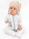 Миниатюра изображения товара Шапочка для малышей Amarobaby Nature Essence Bunny / AB-OD22-NE16Bu/03-40 (бежевый, р-р 40-42)