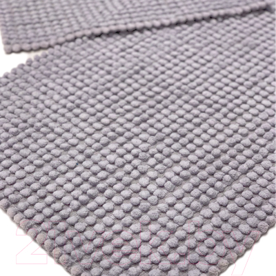 Набор ковриков для ванной и туалета Karven Micro / KV 431 (Gri/серый)