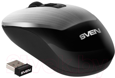 Мышь Sven RX-380W (серебристый)