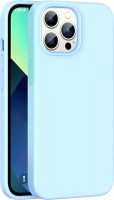 Чехол-накладка Ugreen Silky Silicone для iPhone 13 Pro Max LP546 / 90257 (Sierra Blue) - 