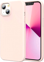 Чехол-накладка Ugreen Silky Silicone для iPhone 13 LP544 / 90256 (светло-розовый) - 