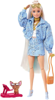

Кукла с аксессуарами Barbie, Экстра в бандане / HHN08