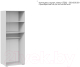 Миниатюра изображения товара Шкаф ТриЯ Нео 2-х дверный (белый/ателье светлый/ателье светлый)