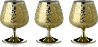 Набор бокалов Glasstar Золотой либерти GN129Z_1812_11 (3шт) - 