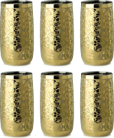 Набор стаканов Glasstar Золотой либерти-3 GN129Z_9369_3 (6шт) - 