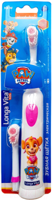 Электрическая зубная щетка Longa Vita KAB-3 Paw Patrol (розовый)