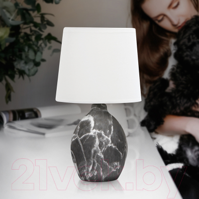Прикроватная лампа Rivoli Chimera 7072-501 (черный/белый)