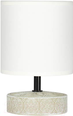 Прикроватная лампа Rivoli Eleanor 7070-501 (бежевый/белый)