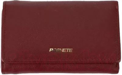 Портмоне Poshete 827-VN80036M-BRD (бордовый)