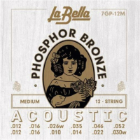 Струны для акустической гитары La Bella 7GP12M - 