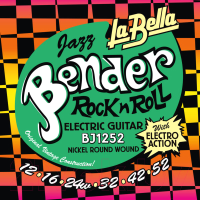 Струны для электрогитары La Bella BJ1252 The Bender Jazz