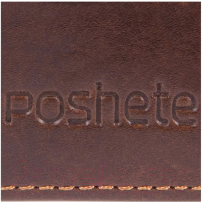 Портмоне Poshete 846-8646-DBW (коричневый)