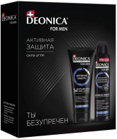 

Набор косметики для тела Deonica, For Men Активная защита Антиперспирант+Гель для душа 2в1