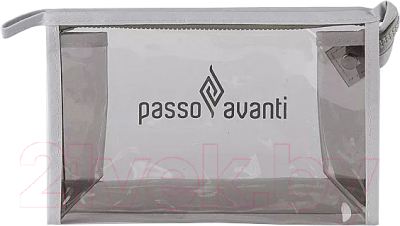 Косметичка Passo Avanti 875-1805-LGR  (светло-серый)