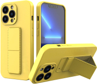 Чехол-накладка Bingo Stand для iPhone 13 Pro (желтый)