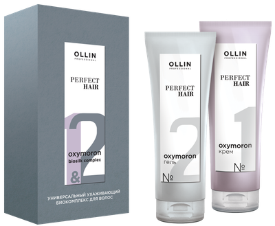 Набор косметики для волос Ollin Professional Perfect Hair Универсальный ухаживающий биокомплекс Крем+Гель (2x250мл)