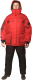 Костюм для охоты и рыбалки Canadian Camper Snow Lake Pro (XXL, черный/красный) - 