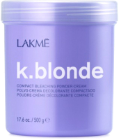 Порошок для осветления волос Lakme K.Blonde Compact Bleaching Powder Cream (500г) - 