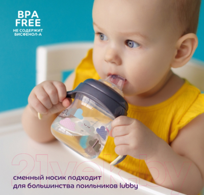 Носик для поильника Lubby 14068/12