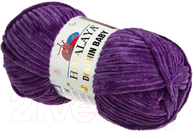 Пряжа для вязания Himalaya Dolphin Baby / 80340 (фиолетовый)