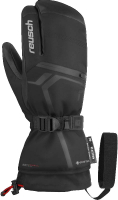 Варежки лыжные Reusch Down Spirit GTX Lobster / 6101955-7702 (р-р 10, черный/серебристый) - 