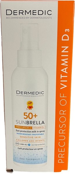 Молочко солнцезащитное Dermedic Sunbrella Baby SPF50 (150мл)