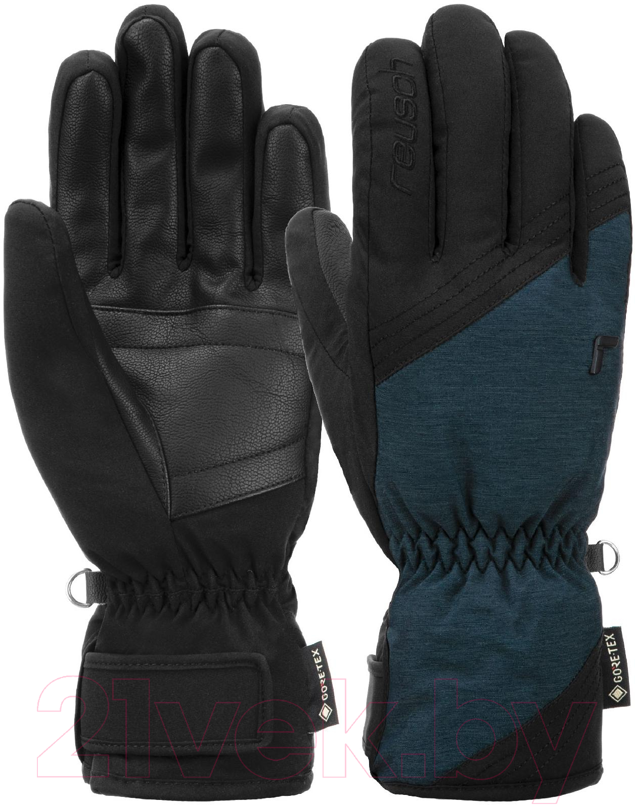 Перчатки лыжные Reusch Susan Gore-Tex Dress / 6231331-4509 (р-р 6.5, синий) — фото 3