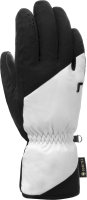 Перчатки лыжные Reusch Susan Gore-Tex / 6231331-7701 (р-р 6.5, черный/белый) - 