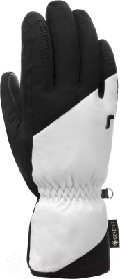 Перчатки лыжные Reusch Susan Gore-Tex / 6231331-7701 (р-р 6.5, черный/белый)