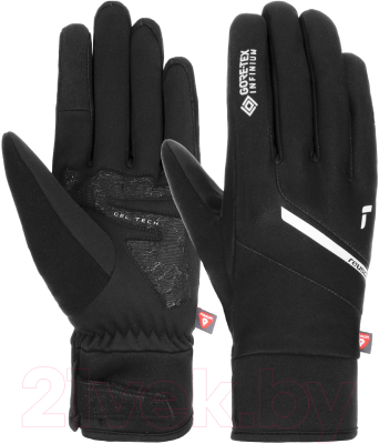 Перчатки лыжные Reusch Versa Gore-Tex Infinium Lf / 6220020-7702 (р-р 7, черный/серебристый)