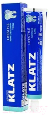 Зубная паста Klatz Lifestyle Комплексный уход (75мл)