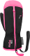 Варежки лыжные Reusch Ben / 6285408-7769 (р-р 5, Mitten Black/Knockout Pink) - 