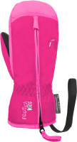 Варежки лыжные Reusch Ben / 6285408-3329 (р-р 1, Mitten Fuchsia Purple/Knockout Pink) - 