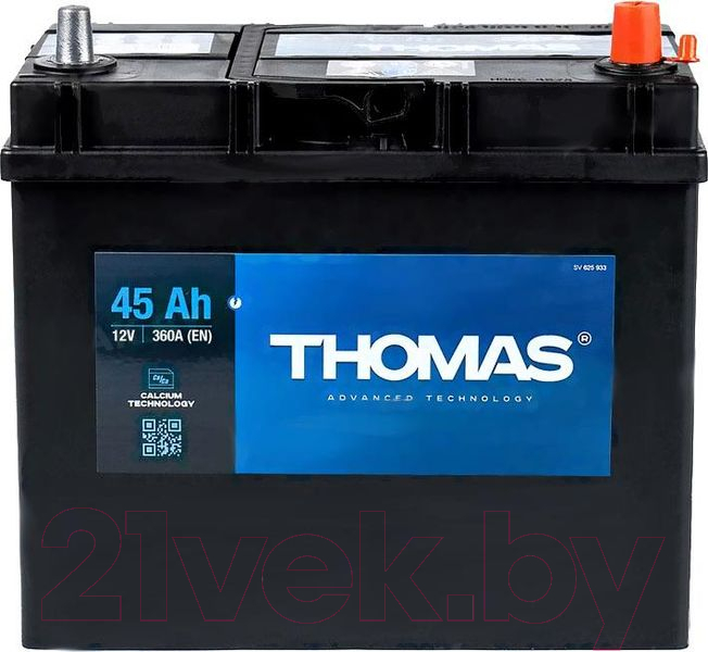 Автомобильный аккумулятор THOMAS Asia R+